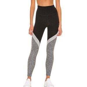 Beyond Yoga tri-panel spacedye colorblock darkest night tricolor - Size Medium